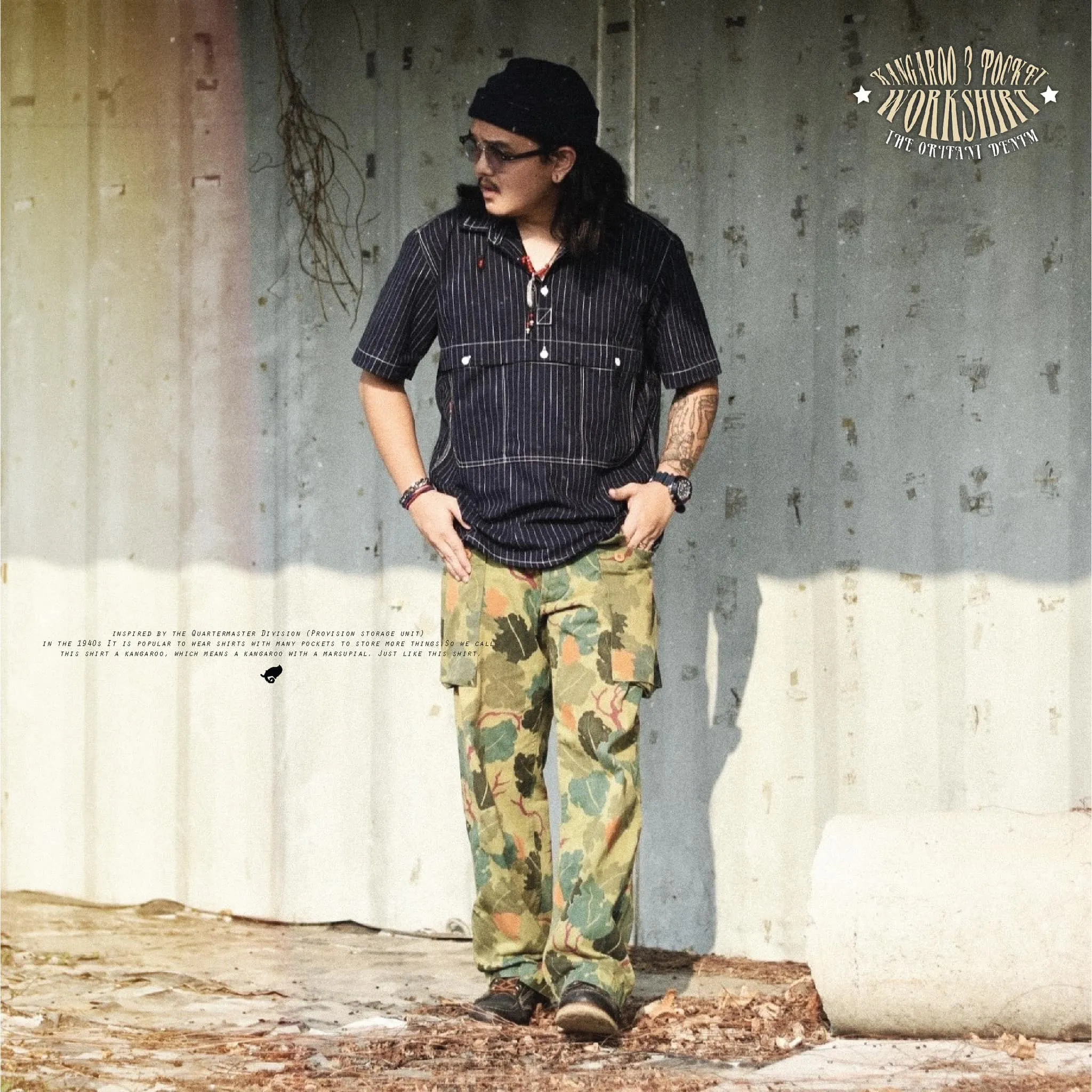 kangaroo 3 pocket workshirt