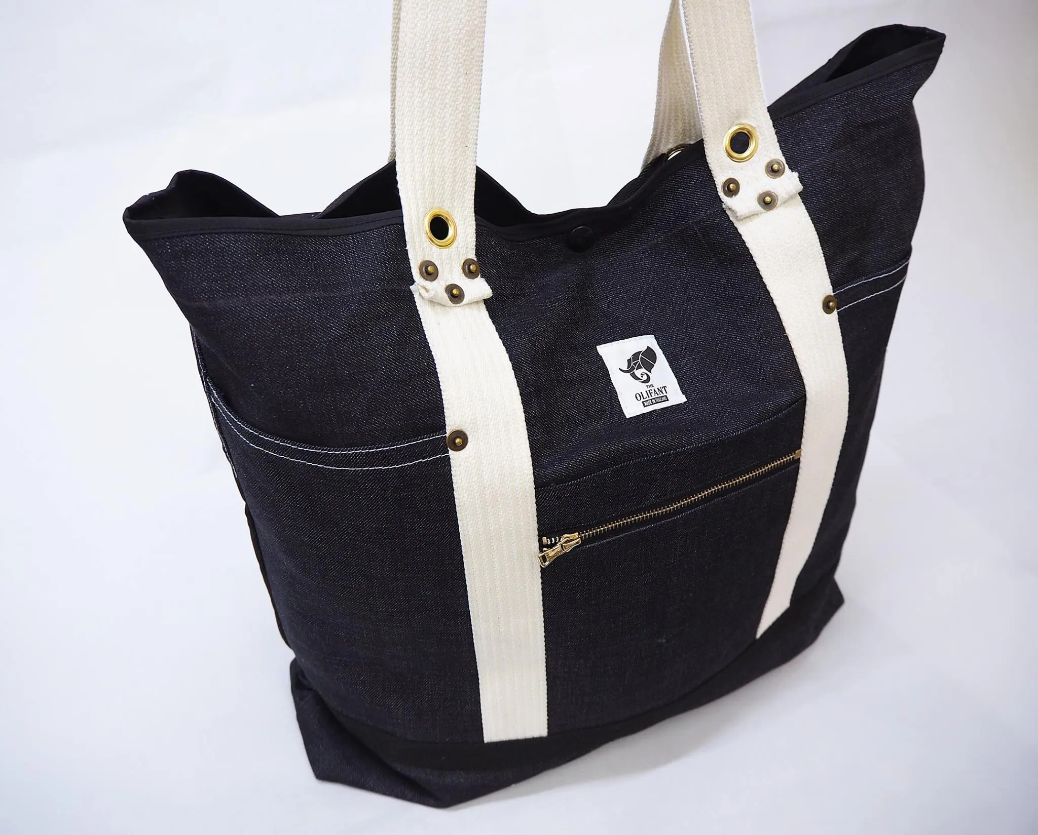 Olifant Tote bag : 14oz. japan denim
