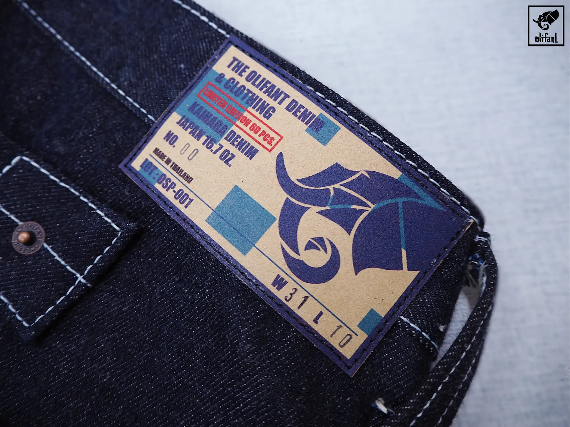 THE OLIFANT DENIM (LOT : OSP-001) - Image 3