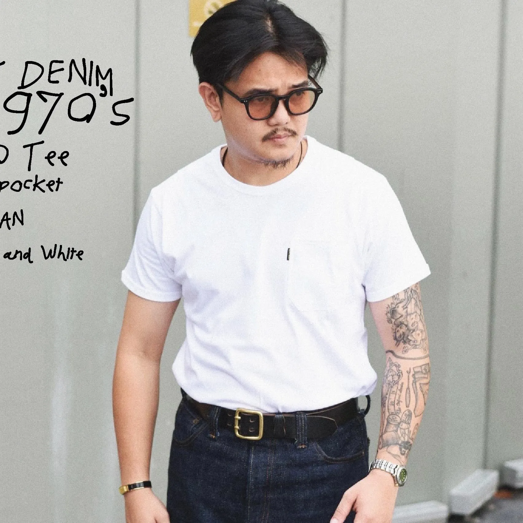 one pocket tee