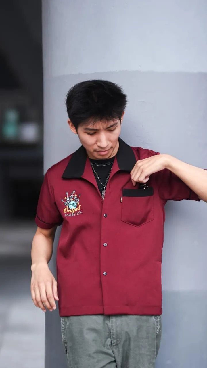 strike bowling shirt