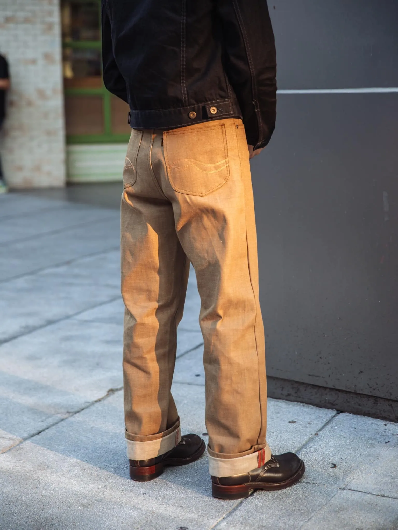 “HAZELNUT” japan dyed with beans