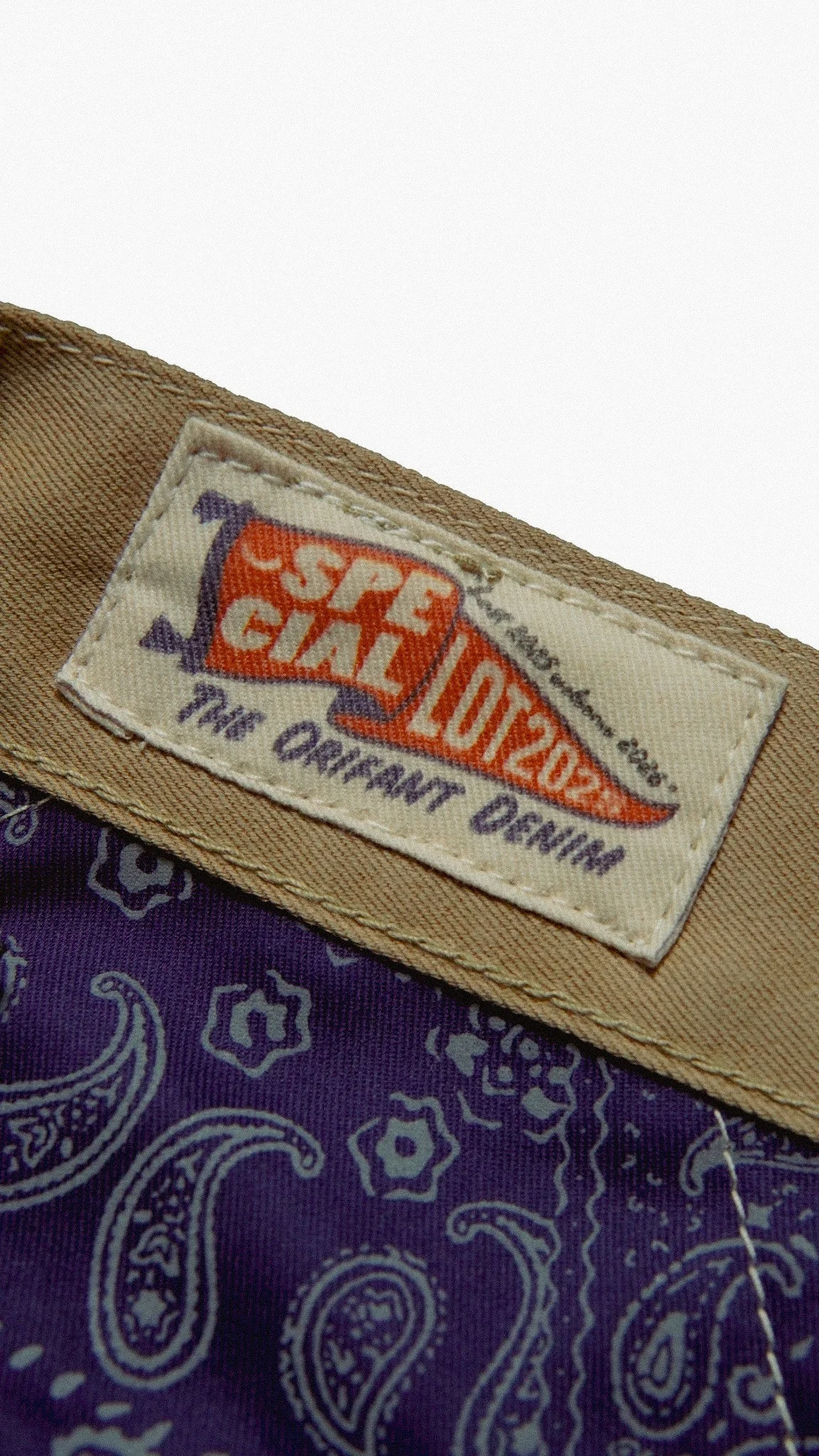 ORIFANT “Special Lot 2025” กางเกง Chino Denim - Image 4